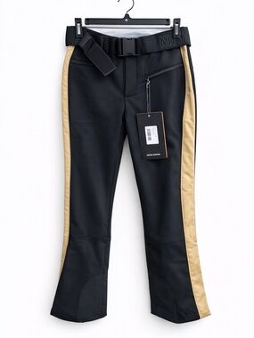 GSOU SNOW Black & Gold Ski Pants